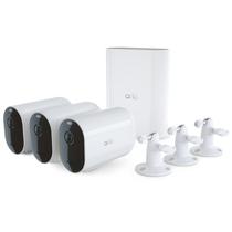 Câmera de segurança Arlo Pro 5S XL Spotlight 2K HDR, pacote com 3 unidades, branca