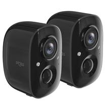 Câmera de segurança Bateria WiFi externa sem fio Dzees 2K IP65