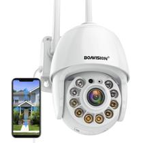 Câmera de segurança BOAVISION Outdoor WiFi IP 1080P com rastreamento de movimento