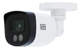 Câmera De Segurança Bullet Ip Weg 2mp Full Hd Poe Visão Noturna Branco Câmera De Segurança Bullet Ip Weg 2mp Full Hd Poe Visão Noturna Branco