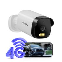 Câmera de segurança celular LaView 4G LTE 4MP HD Outdoor