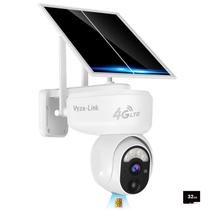 Câmera de segurança celular Vyze-Link 4G Solar Outdoor 1080P