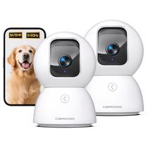 Câmera de Segurança CINMOORE 3K 5MP com Rastreamento por IA, Kit com 2 Unidades Câmera de Segurança CINMOORE 3K 5MP com Rastreamento por IA, Kit com 2 Unidades