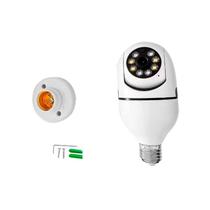 Câmera De Segurança Colorida Robô Lâmpada Led