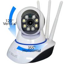 Câmera De Segurança Com Monitoramento Pelo Celular 360 Graus IT-BLUE SC-B8 Câmera De Segurança Com Monitoramento Pelo Celular 360 Graus IT-BLUE SC-B8