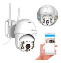 Câmera de Segurança com Sensor Inteligente e Visão Noturna Colorida Nítida