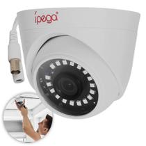 Câmera de Segurança Dome AHD com 18 LEDs IR e Proteção IP66 KPCA138 Câmera de Segurança Dome AHD com 18 LEDs IR e Proteção IP66 KPCA138