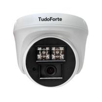 Câmera de Segurança Dome Interna Full HD 1080p com Visão Noturna de 20 metros e Lente 2.8mm Tudo Forte