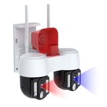 Camera de Segurança Duas Lentes Dual Lente Wifi Grava Voz APP PTZ Megafone Sensor Movimento Som Microfone Proteçao Camera de Segurança Duas Lentes Dual Lente Wifi Grava Voz APP PTZ Megafone Sensor Movimento Som Microfone Proteçao