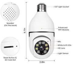 Câmera de segurança Durawell 8177QJ com resolução de 2MP visão nocturna incluída branca