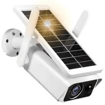 Câmera De Segurança Externa Full Hd Com Sensor E Bateria