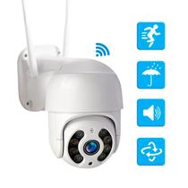 Câmera de segurança externa Plus+ Wi-Fi panorâmica atualizada para monitoramento completo