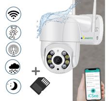 Câmera de Segurança Externa WIFI PRO A8 + Cartão de Memória 64GB Câmera de Segurança Externa WIFI PRO A8 + Cartão de Memória 64GB