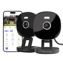 Câmera de Segurança FAMVIVA 2K Com Fio IP65 à Prova d'Água Visão Noturna Colorida Câmera de Segurança FAMVIVA 2K Com Fio IP65 à Prova d'Água Visão Noturna Colorida