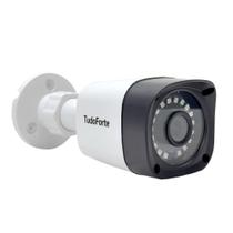 Câmera de Segurança Full HD 1080p 2MP Bullet 20 Metros Infravermelho Lente 2.8mm Tudo Forte compatível com Analógico