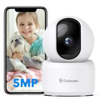 Câmera de segurança GALAYOU G2 5MP 360 WiFi com rastreamento automático
