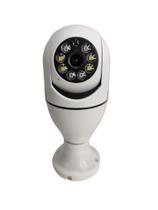 Camera De Segurança Giratória Lampada 360 Graus 1080p Wifi