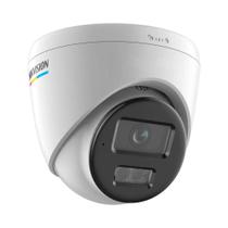 Câmera de Segurança Hikvision 2.8MM ColorVu de 2 MP luz híbrida inteligente DS-2CD1327G2H-LIU