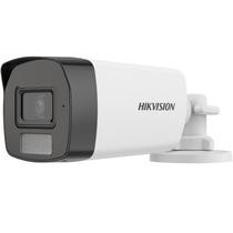 Câmera de Segurança Hikvision Bullet DS-2CE17D0T-LFS com Áudio e Dual Luz 3.6mm