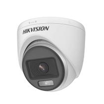 Câmera De Segurança Hikvision Dome FHD 1080p 2.8mm ColorVu - DS-2CE70DF0T-PF