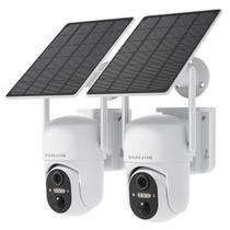 Câmera de segurança HOSAFE.COM Wireless Outdoor 2K alimentada por energia solar