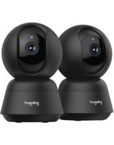 Câmera de Segurança Hugolog 3K 5MP Indoor Pan/Tilt com Foco Automático