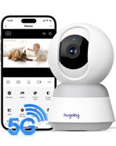 Câmera de Segurança Hugolog 3K 5MP - Pan/Tilt Indoor com Visão Noturna Câmera de Segurança Hugolog 3K 5MP - Pan/Tilt Indoor com Visão Noturna