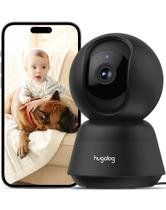 Câmera de segurança Hugolog R6 2K 3MP Indoor Pan/Tilt com AI
