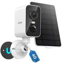 Câmera de segurança iEGeek 4G LTE alimentada por energia solar 2K Night