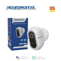 Camera De Segurança Inteligente Com Bateria Compativel com Alexa Google Home CS-BTS