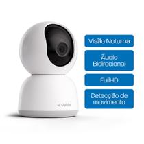 Câmera de Segurança Inteligente Full HD Wifi com Visão Noturna e Rastreamento De Movimento, Velds