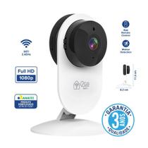 Câmera de Segurança Inteligente Wi-Fi Slim Full HD 1080p I2GO Visão Noturna I2GOTH738