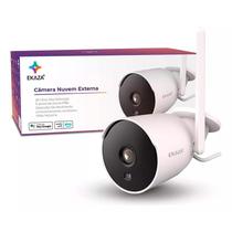 Câmera De Segurança Inteligente Wifi Externa Ekaza Ip66 Alexa e Google