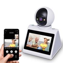 Câmera de Segurança Interna SIYZHOP com Tela de 4,3" e WiFi 5G Câmera de Segurança Interna SIYZHOP com Tela de 4,3" e WiFi 5G