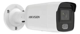 Câmera De Segurança Ip 4mp2.8mm Hikvision Ds-2cd2047g2-lu/sl Branco