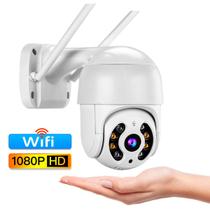 Câmera de segurança IP Full HD 360 com alta definição para Android/iOS