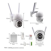 Câmera de segurança IP inteligente auto tracking Full HD Wi-Fi