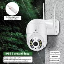 Câmera De Segurança Ip Jortan Jt-8176Qj 2 Antenas Wifi