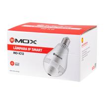 Camera de Seguranca IP Mox MO-IC12 - 1060P - Wi-Fi - Lampada - Branco