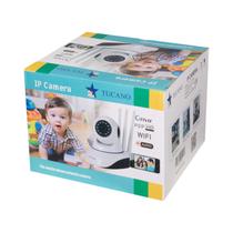 Camera de Seguranca IP Tucano TC-YT-B89 - HD - Wi-Fi - Branco Camera de Seguranca IP Tucano TC-YT-B89 - HD - Wi-Fi - Branco