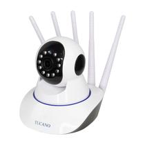 Camera de Seguranca IP Tucano TC-YT-B89 - HD - Wi-Fi - Branco Camera de Seguranca IP Tucano TC-YT-B89 - HD - Wi-Fi - Branco