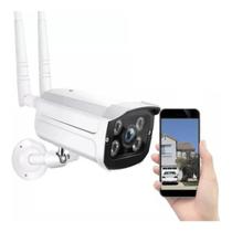 Camera De Segurança Ip Wifi Externa Prova Dagua Sem Fio Hd 2 antenas app Iseecloud