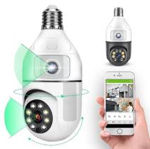 Câmera De Segurança Ip Wifi Full HD 2 Lentes Visão Noturna Microfone Durawell