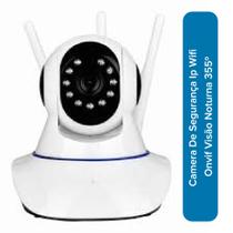 Camera De Segurança Ip Wifi Onvif Visão Noturna 355º compativel C/ Alexa E Google - Ekaza