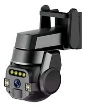 Camera De Segurança Ipega Kp-ca208 Lentes Com Led Wifi Preto Camera De Segurança Ipega Kp-ca208 Lentes Com Led Wifi Preto