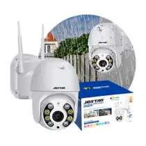 Câmera De Segurança Jortan Full-color smart câmera Wifi Ptz Full Hd A Prova D' Água Câmera De Segurança Jortan Full-color smart câmera Wifi Ptz Full Hd A Prova D' Água