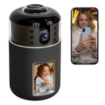 Câmera de segurança KEENLUK Home 1080P com tela de 3,5 polegadas para idosos Câmera de segurança KEENLUK Home 1080P com tela de 3,5 polegadas para idosos