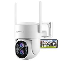 Câmera de segurança Kittyhok Dual Lens PTZ 2K FHD Wireless Câmera de segurança Kittyhok Dual Lens PTZ 2K FHD Wireless