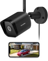 Câmera de Segurança Laview 1080P - Wi-Fi, Impermeável, Detecção Humana por IA, Áudio Bidirecional e Visão Noturna
