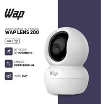 Câmera De Segurança Lens 200, 360 Graus, Áudio Bidirecional Com Cancelamento De Eco E Detector De Movimento, bivolt